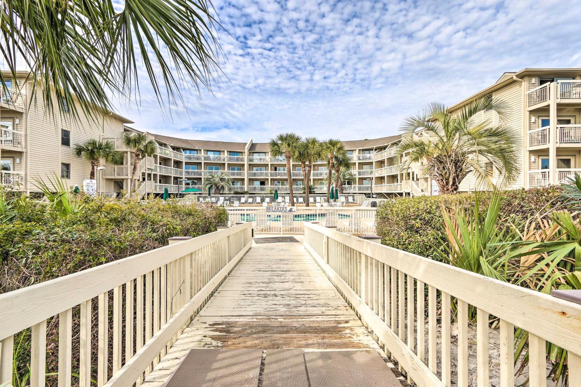 Beachfront Condo With Pool Access In Hilton Head! ฮิลตันเฮดไอส์แลนด์ ภายนอก รูปภาพ